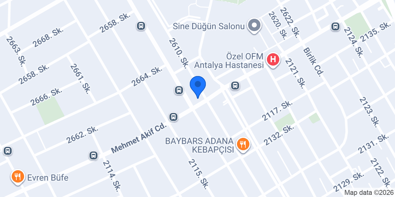 Karahan Tekstil konumu