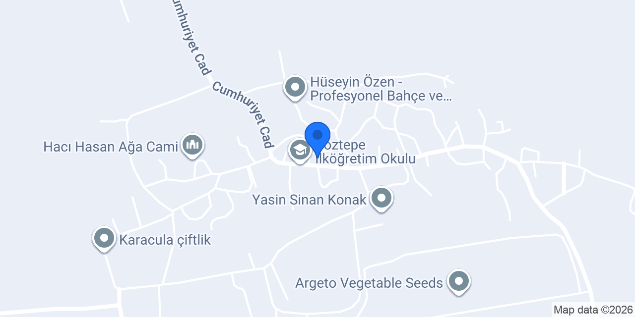 Boztepe pide salonu konumu