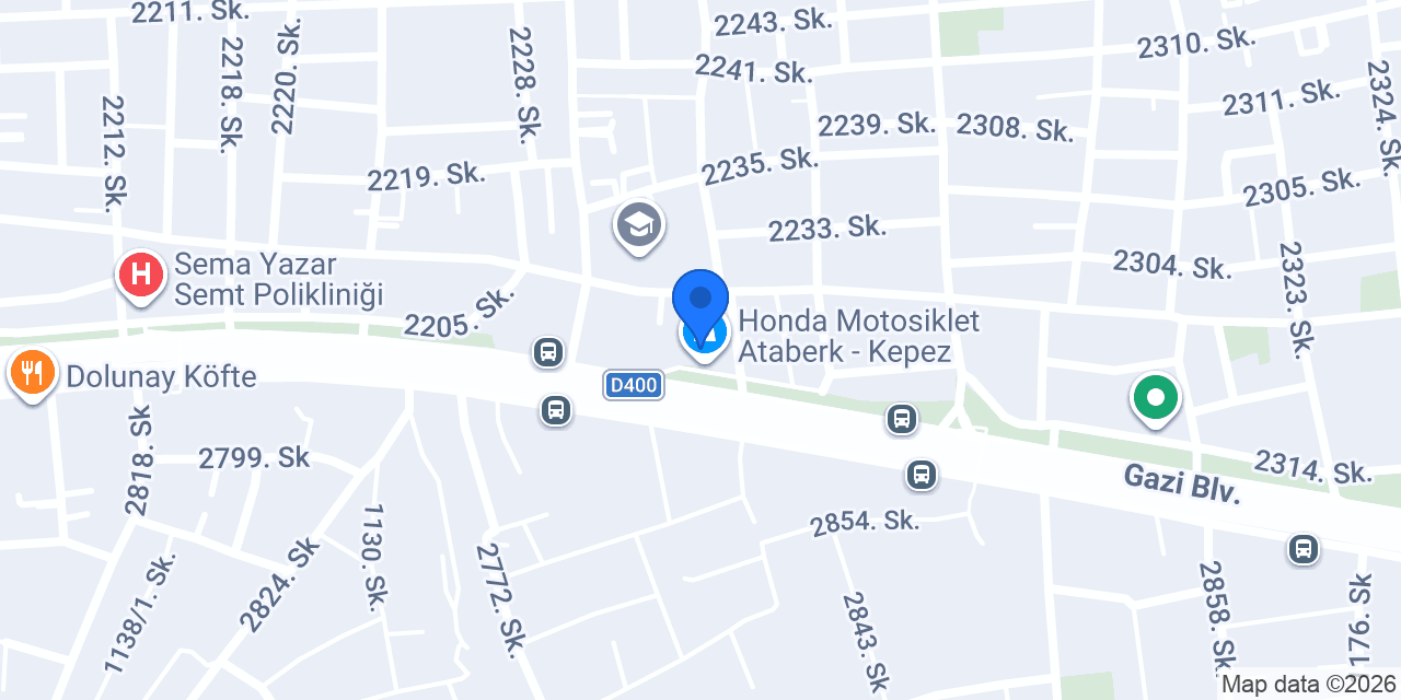 ATABERK MOTOR konumu