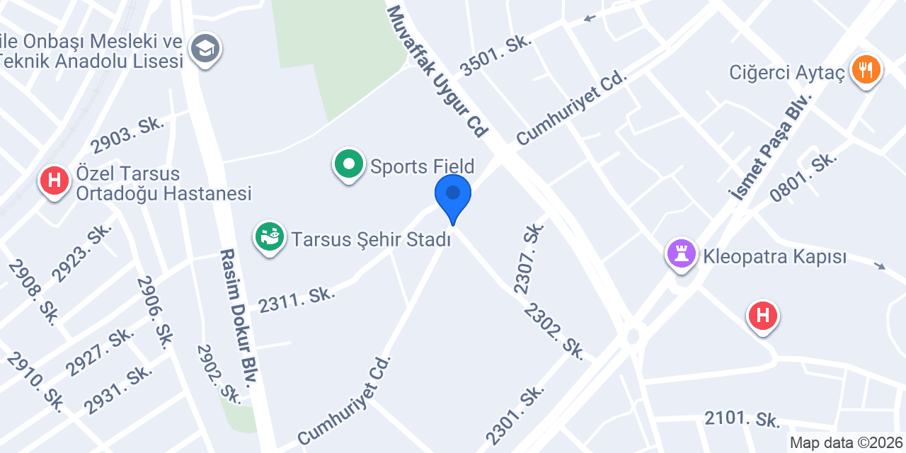 Toros Mobilya konumu