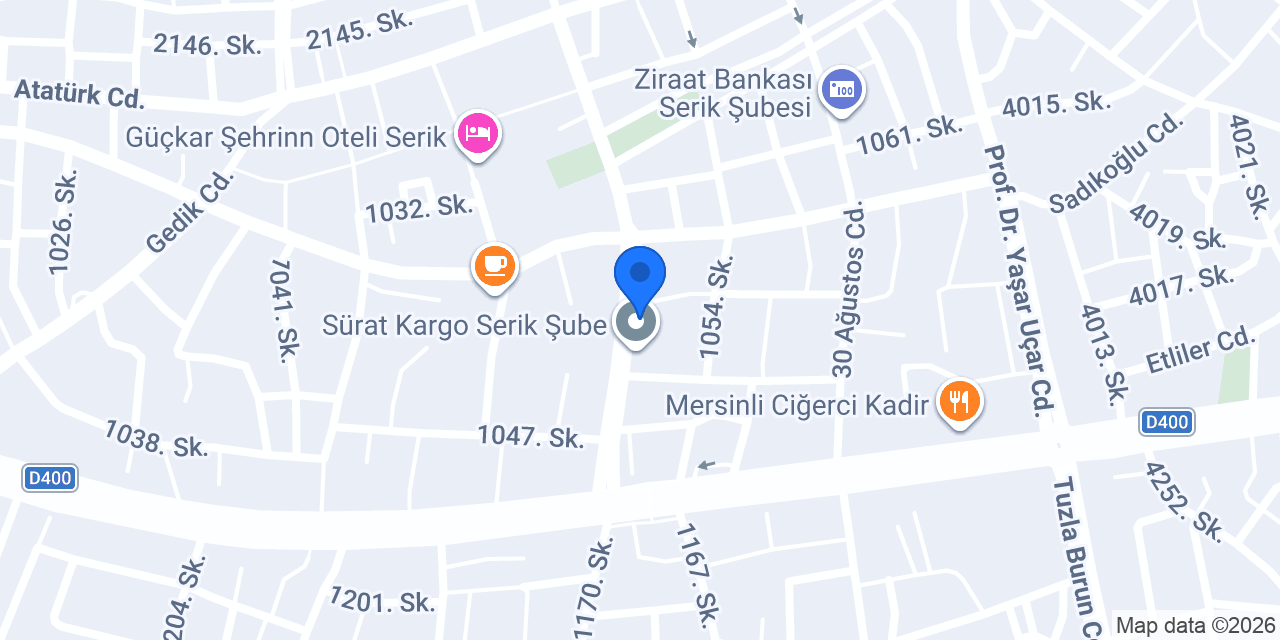 Genç Kadıoğlu Market konumu