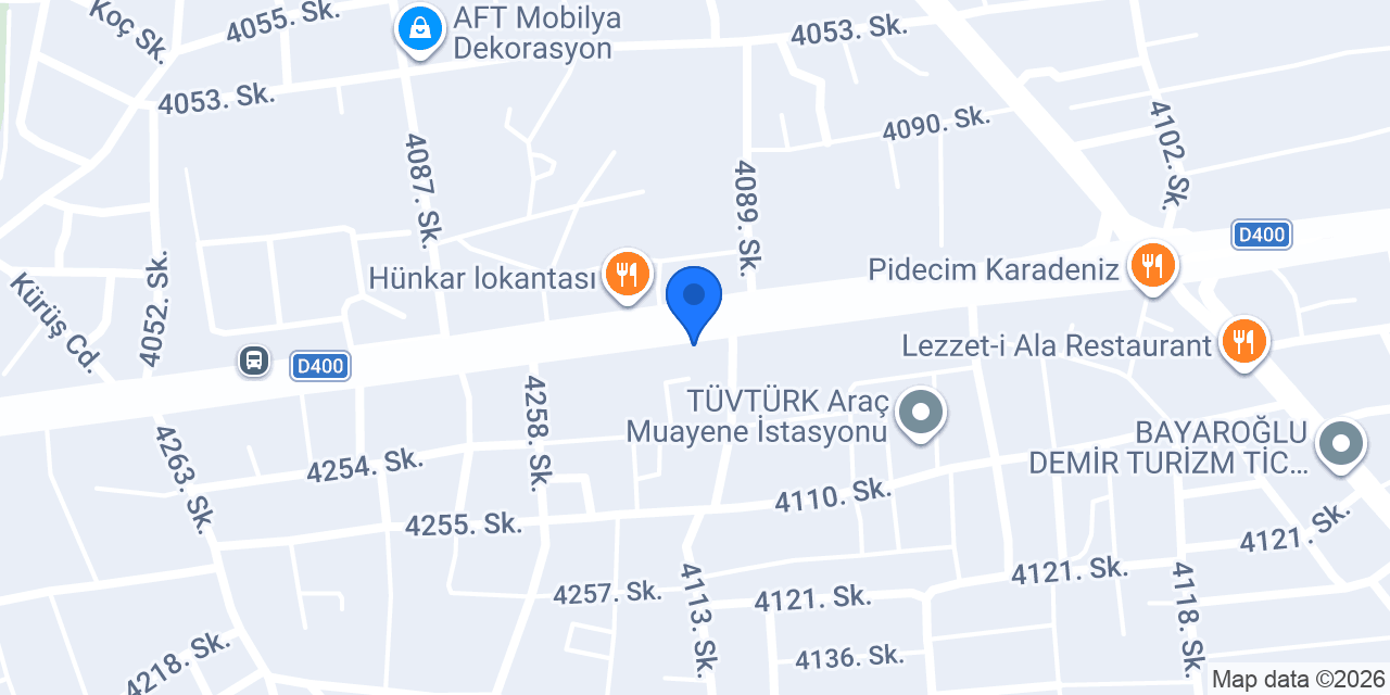 ŞAH OTOMOTİV konumu