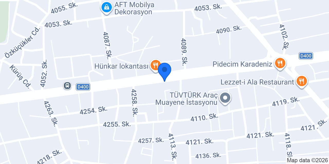 SY MOTORS SERİK - TUNED TECH konumu