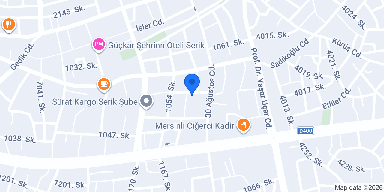 Özel Minikler Anaokulu konumu