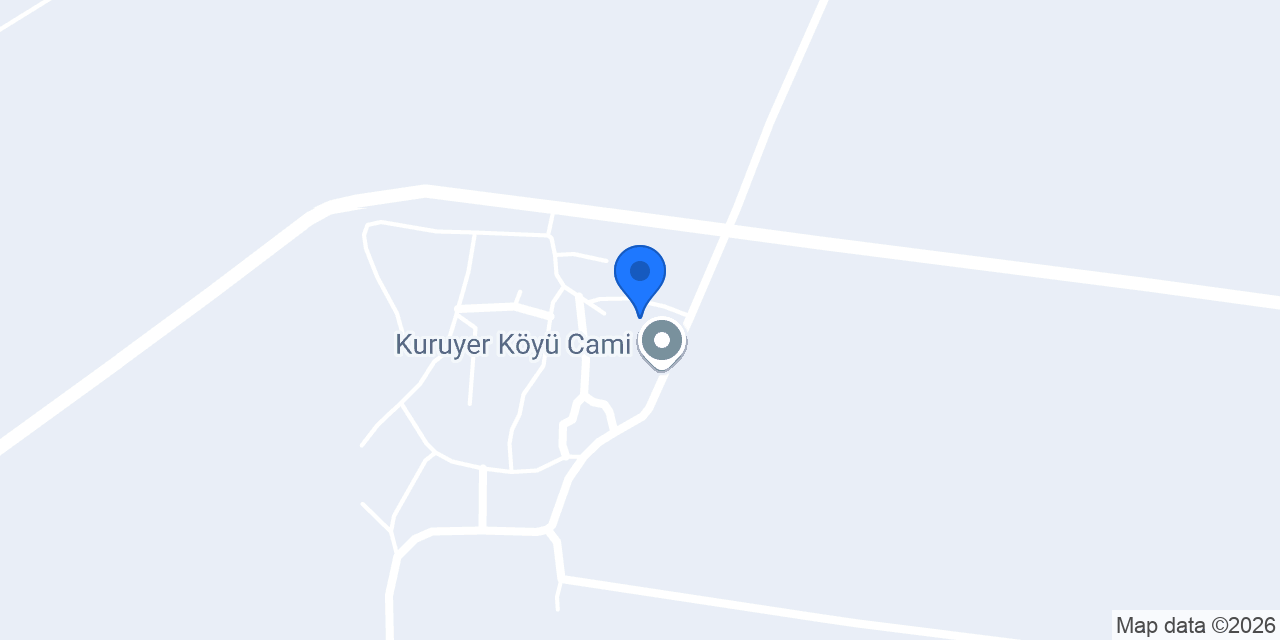 Kuruyer Köyü Muhtarlığı konumu