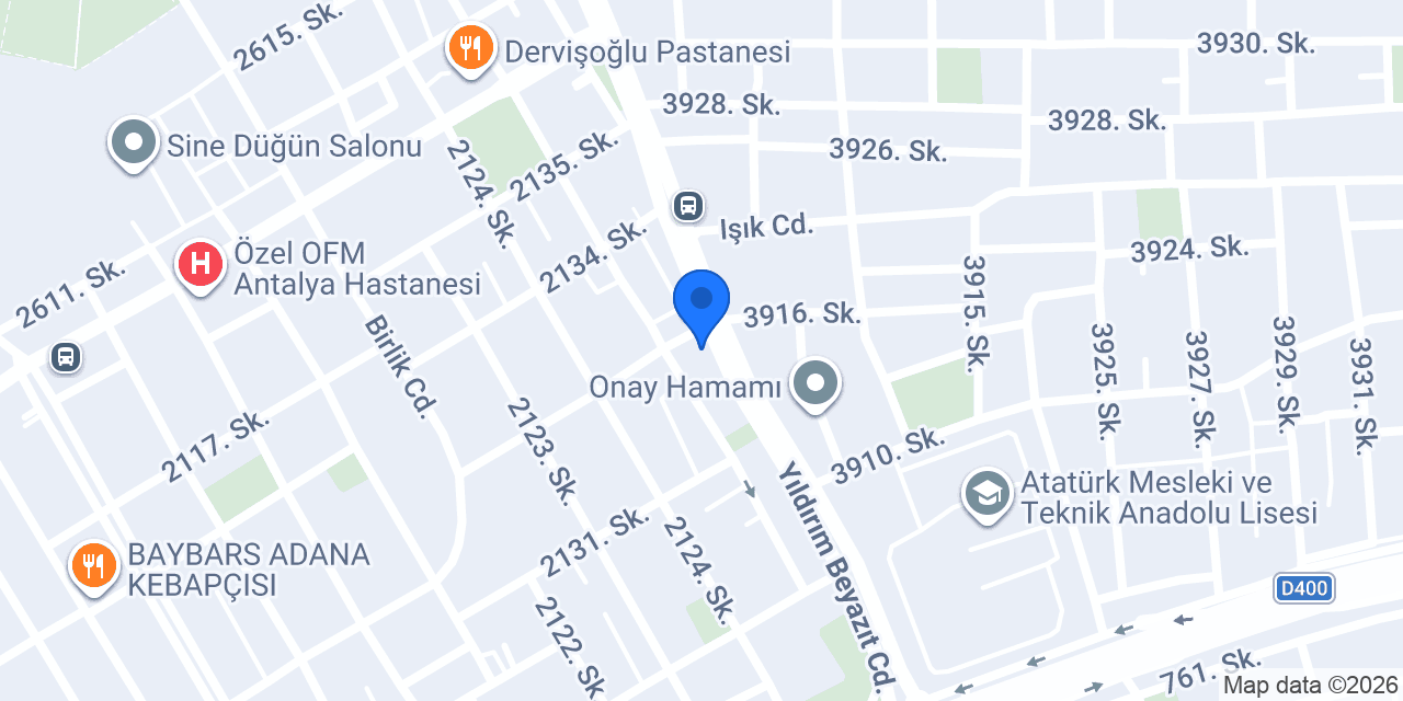 Öz Umut Simit Fırını konumu