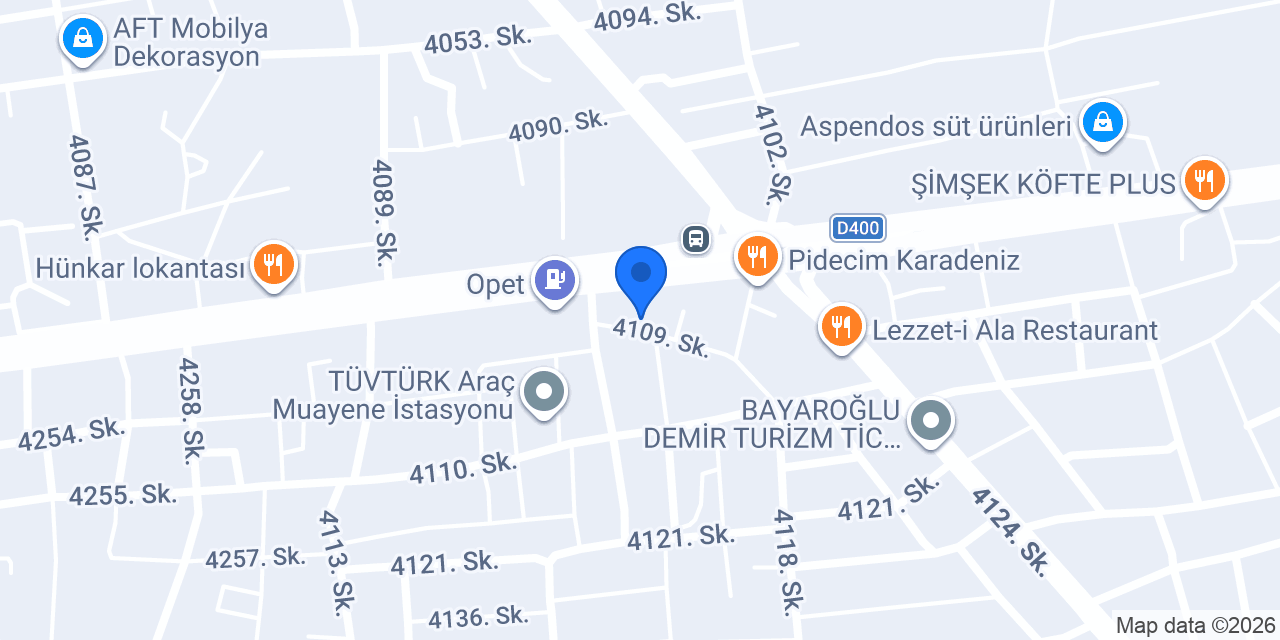 Vatan sever oto konumu