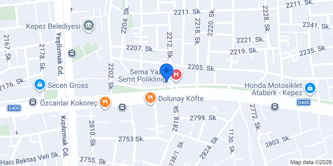 Yurtpınar Uğur Eczanesi konumu