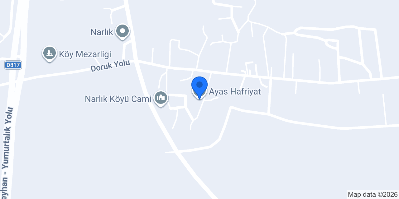 Ayas Hafriyat konumu