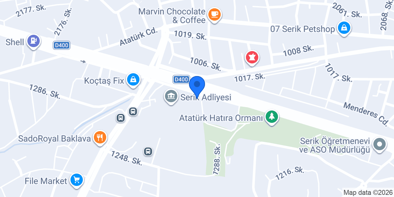 Dostlar Sofrası Serik konumu