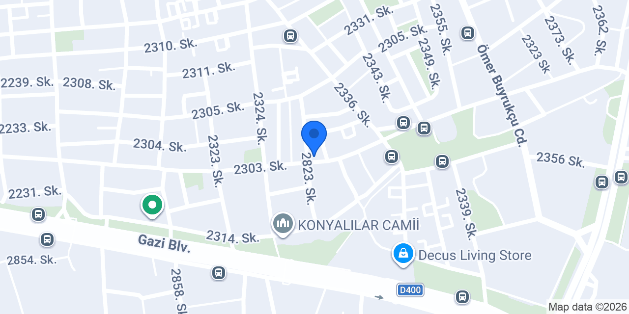 Ant Su Tesisat konumu