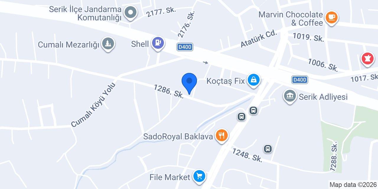 Şenoğlu Tüp-Su Ticaret konumu