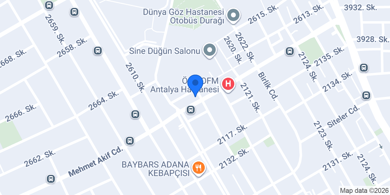 Özmenler Mobilya konumu