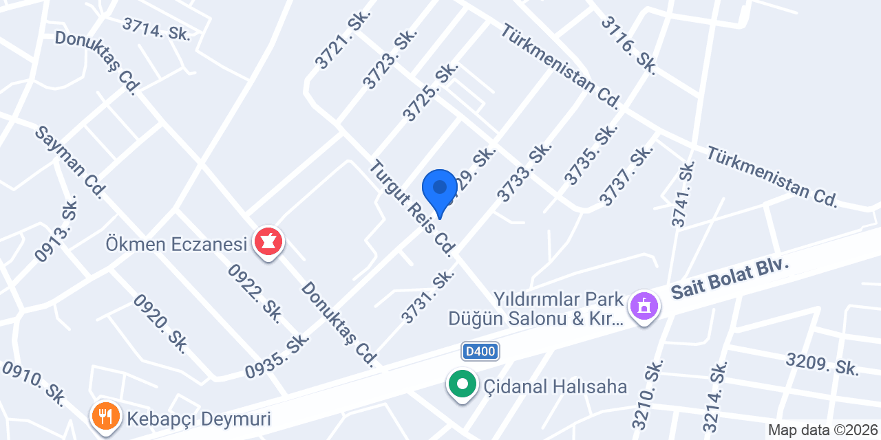GÖZDE MOTOR konumu