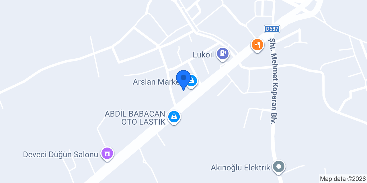 Aygaz Tüp Bayisi konumu