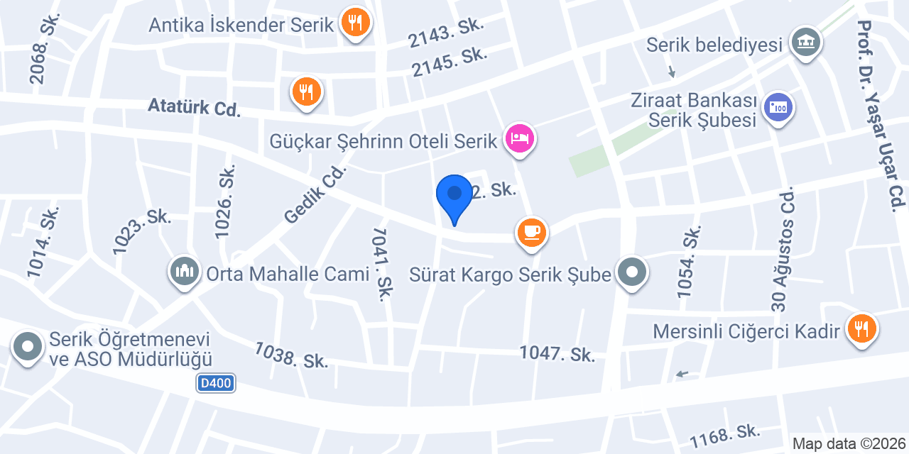 Göral barber shop konumu
