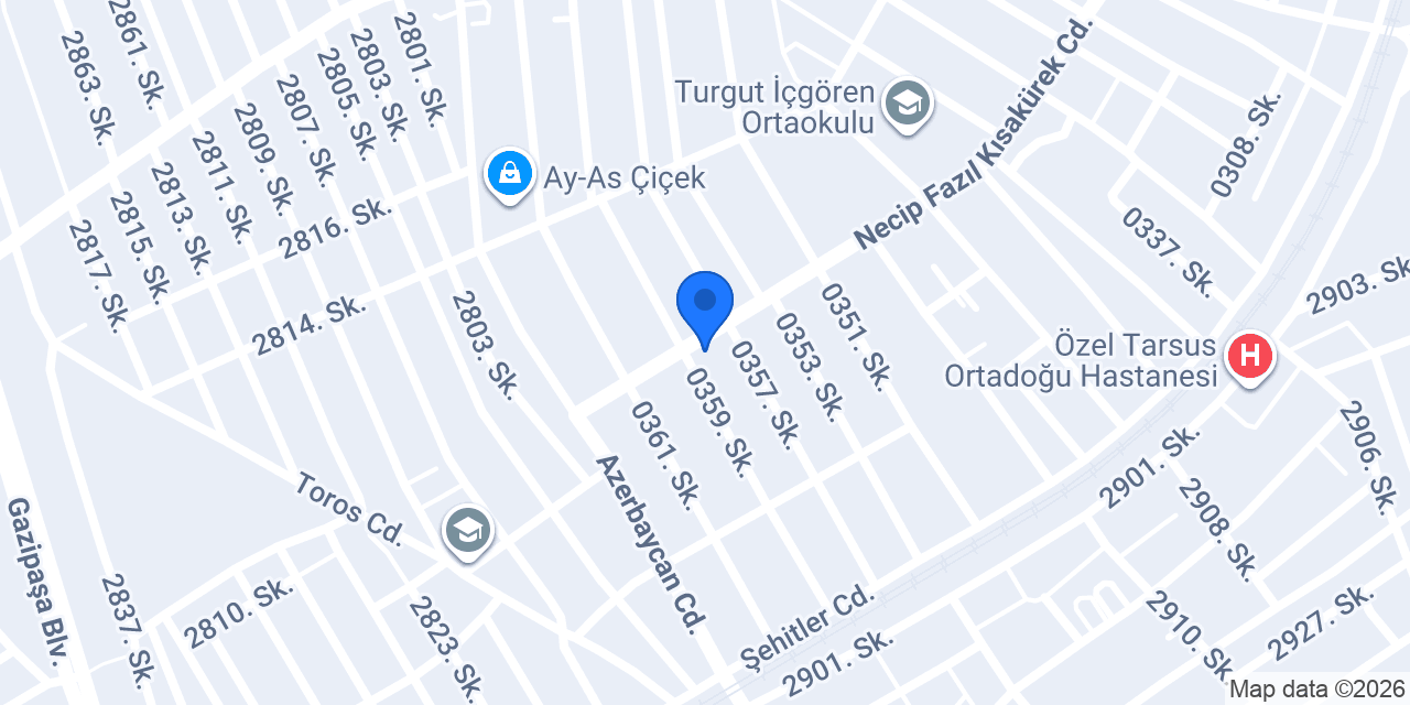 Gülşen Teknik LG Yetkili Servisi konumu