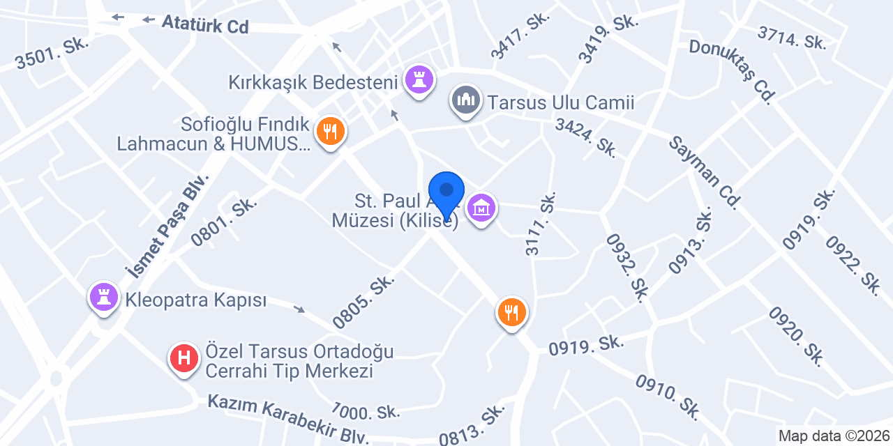 Tarsus su tesisatı ve tamiri konumu