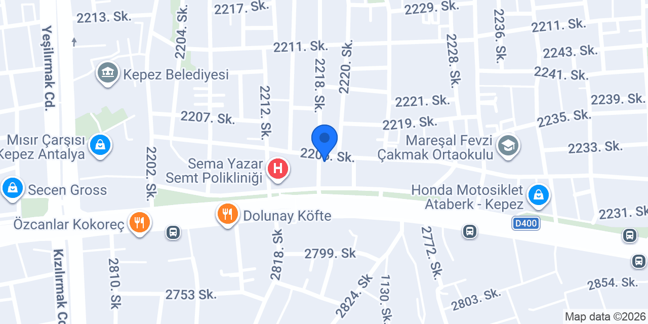 Baba Tost konumu