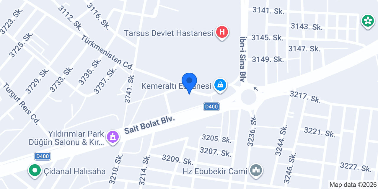 Gül İnşaat Prefabrik Yapı Dizayn konumu