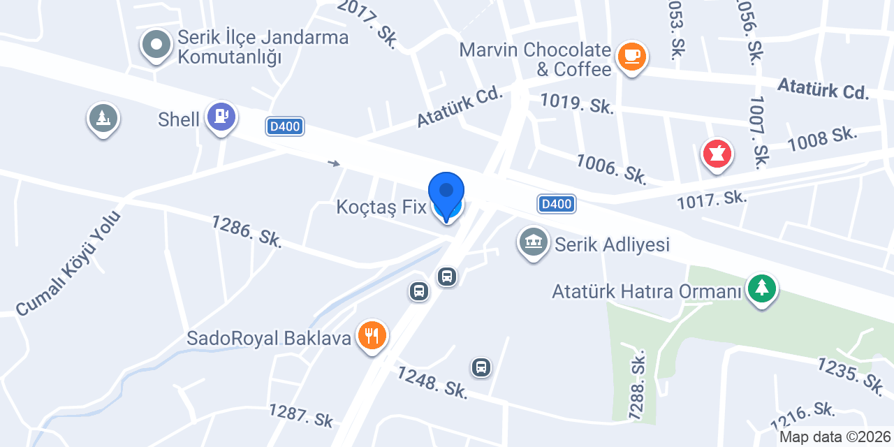 Fizyoterapist Kübra Çetin konumu