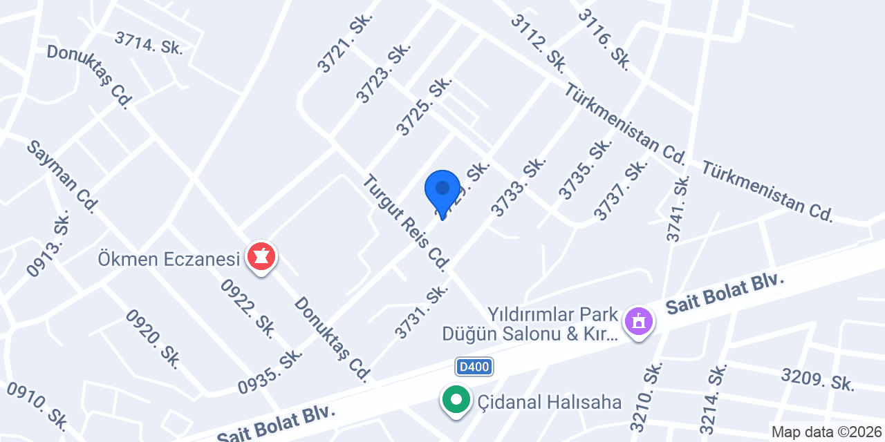 Üstünel Motor Yenileme konumu