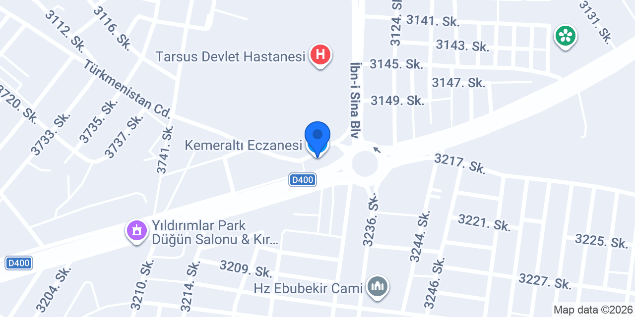 Kemeraltı Eczanesi konumu