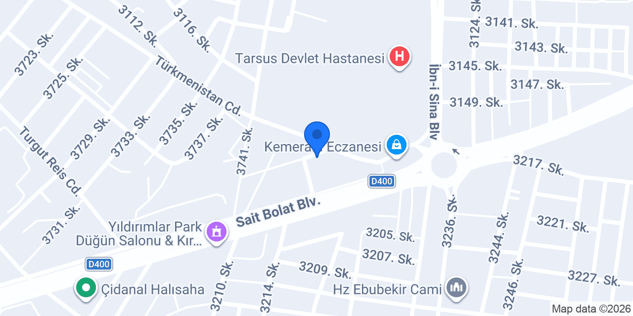 BERDAN MEDİKAL konumu