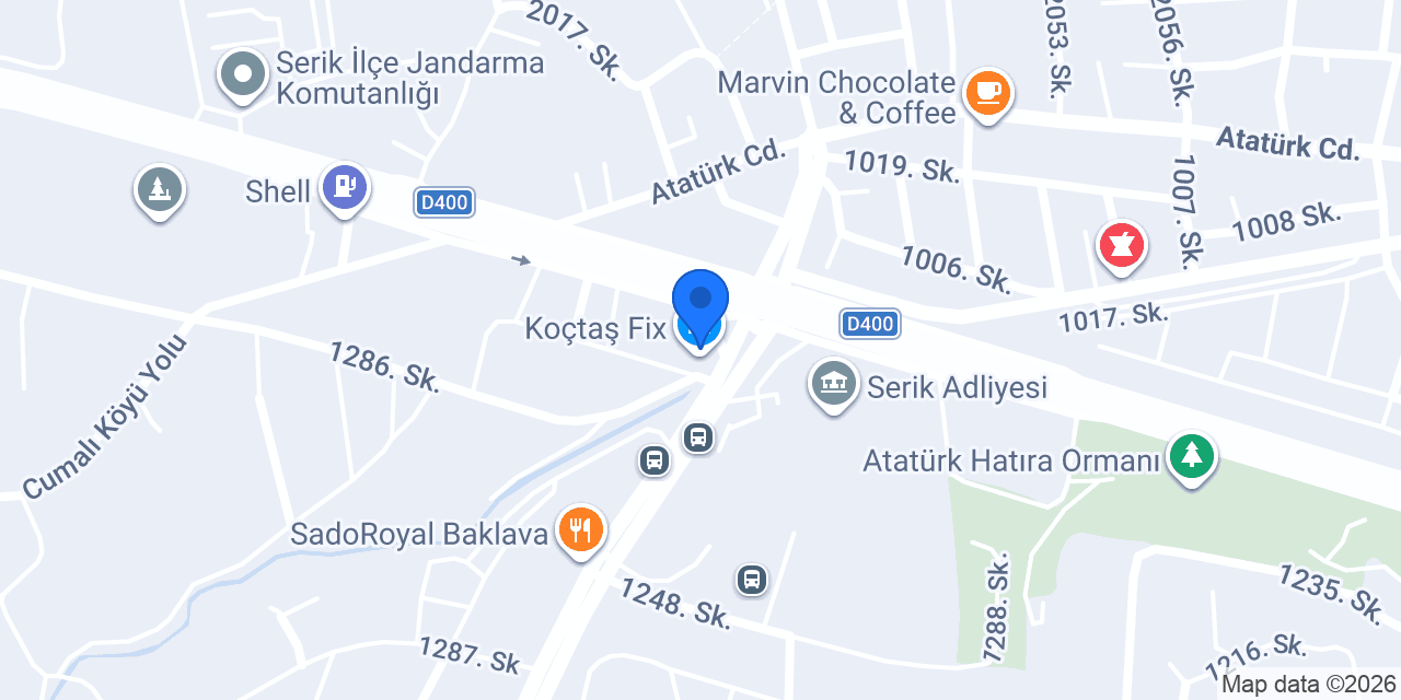 Vural Mimarlık konumu