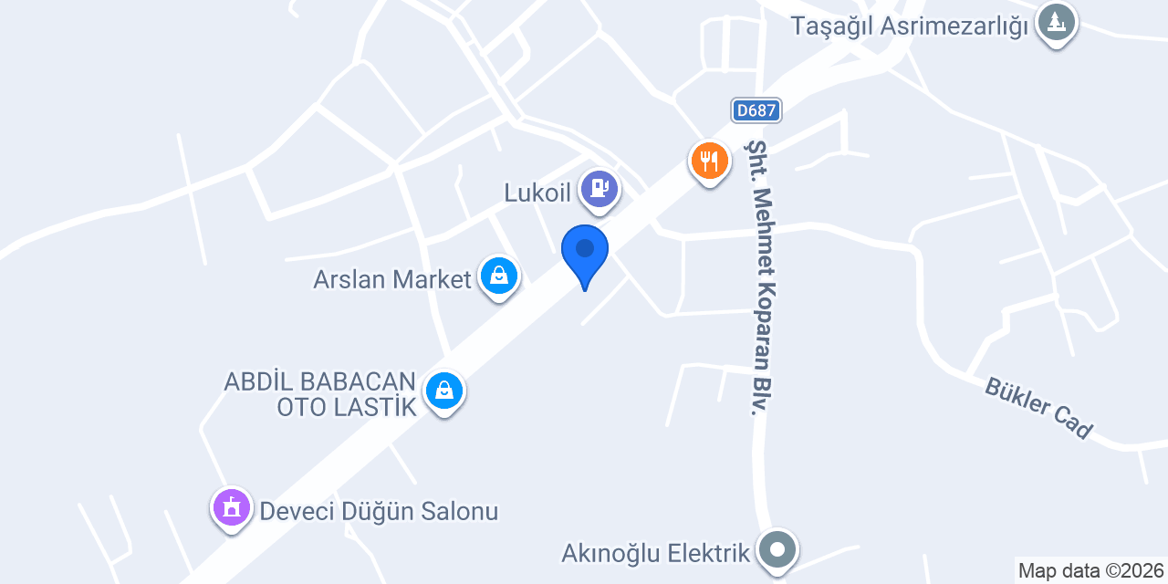 Maviş döner konumu