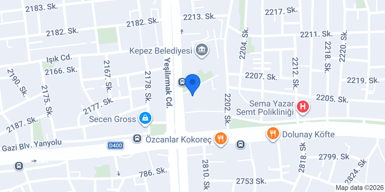 T'adıgüzel Lokantası konumu