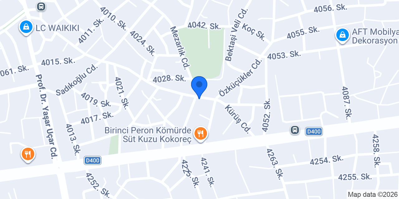 Şenollar Market konumu