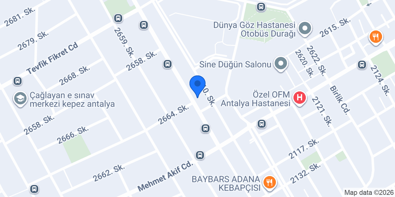 Diş Hekimi Yasemin Tokgöz konumu
