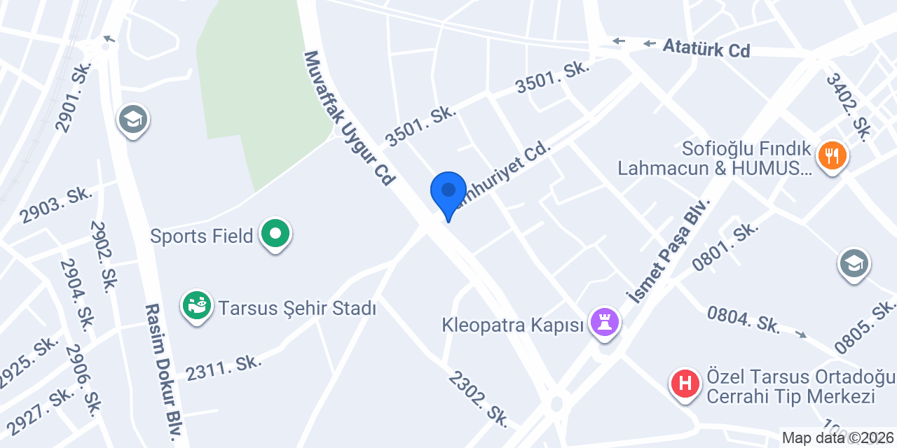 Ziylan&İzgioğlu Hukuk Bürosu konumu