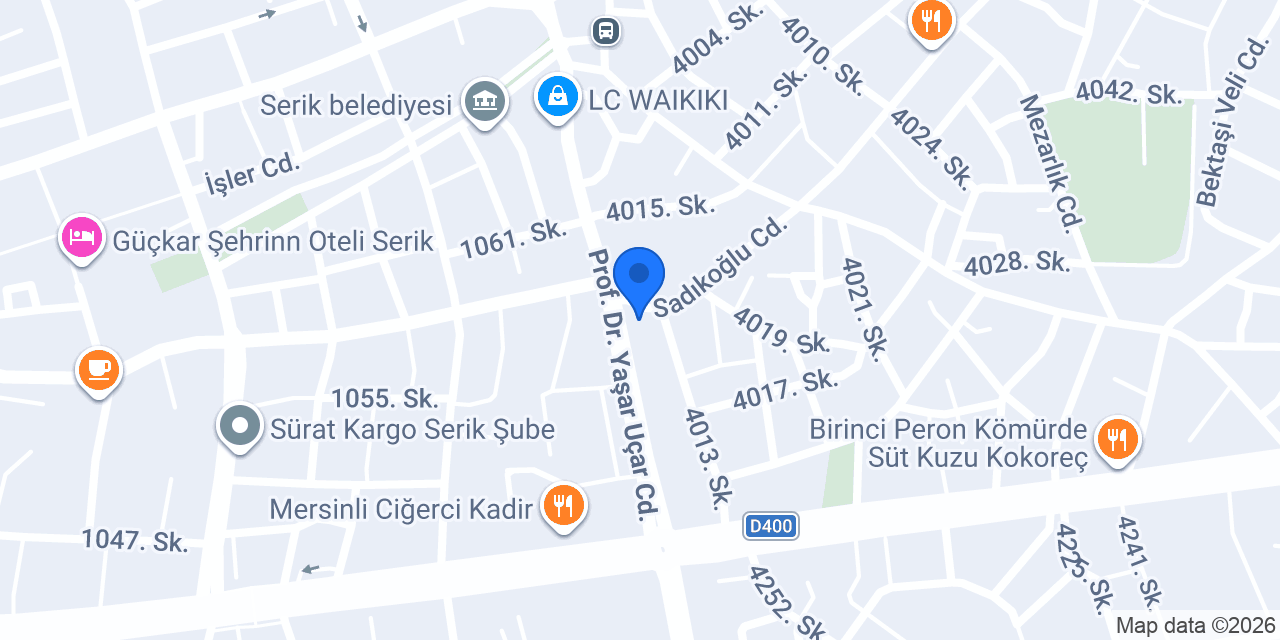 TEZ MOBİLYA konumu