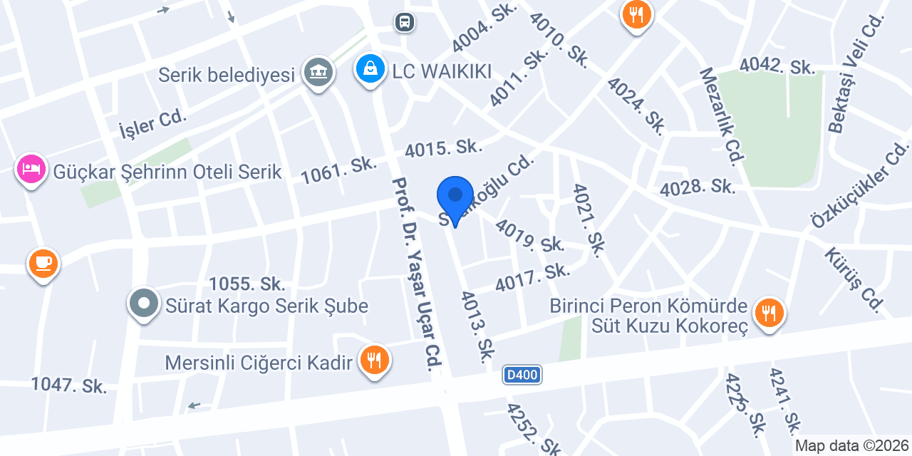 Tekno Boya Hırdavat konumu