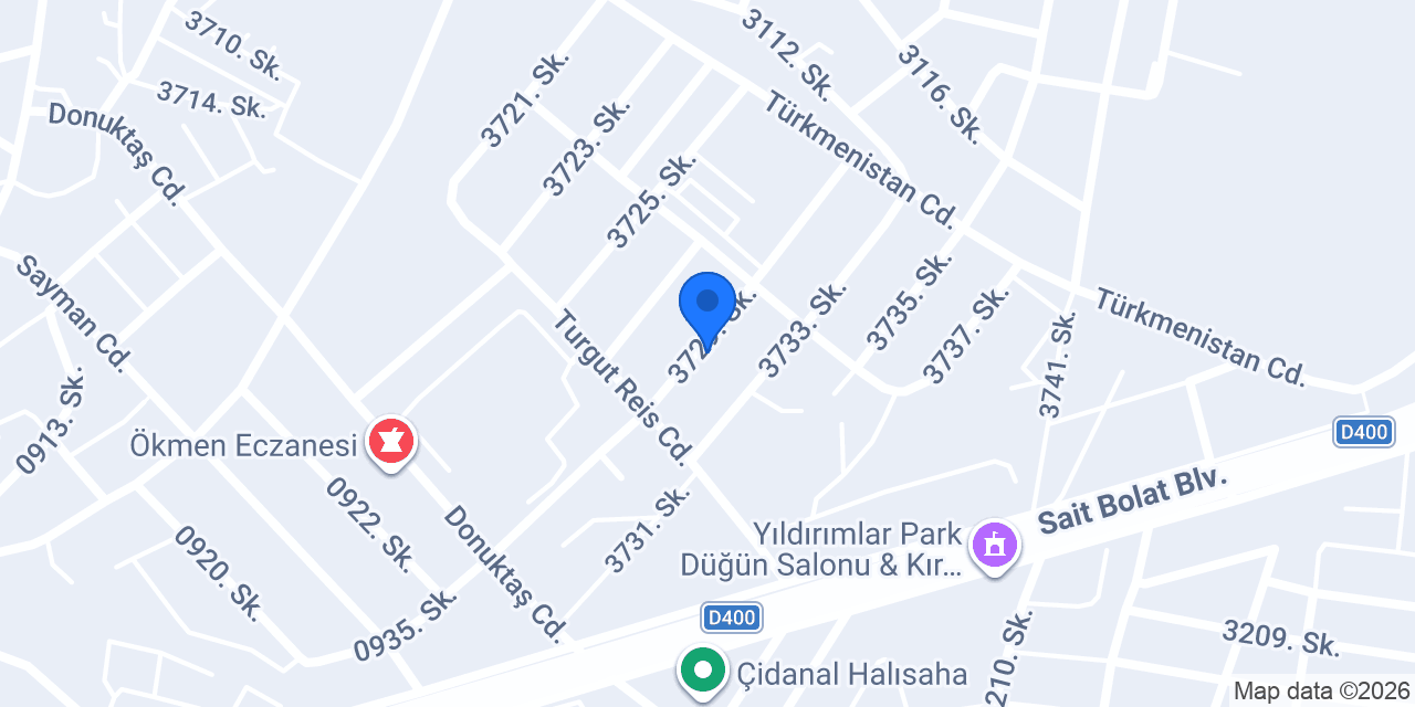 Eksozcu Kurtuluş Usta konumu