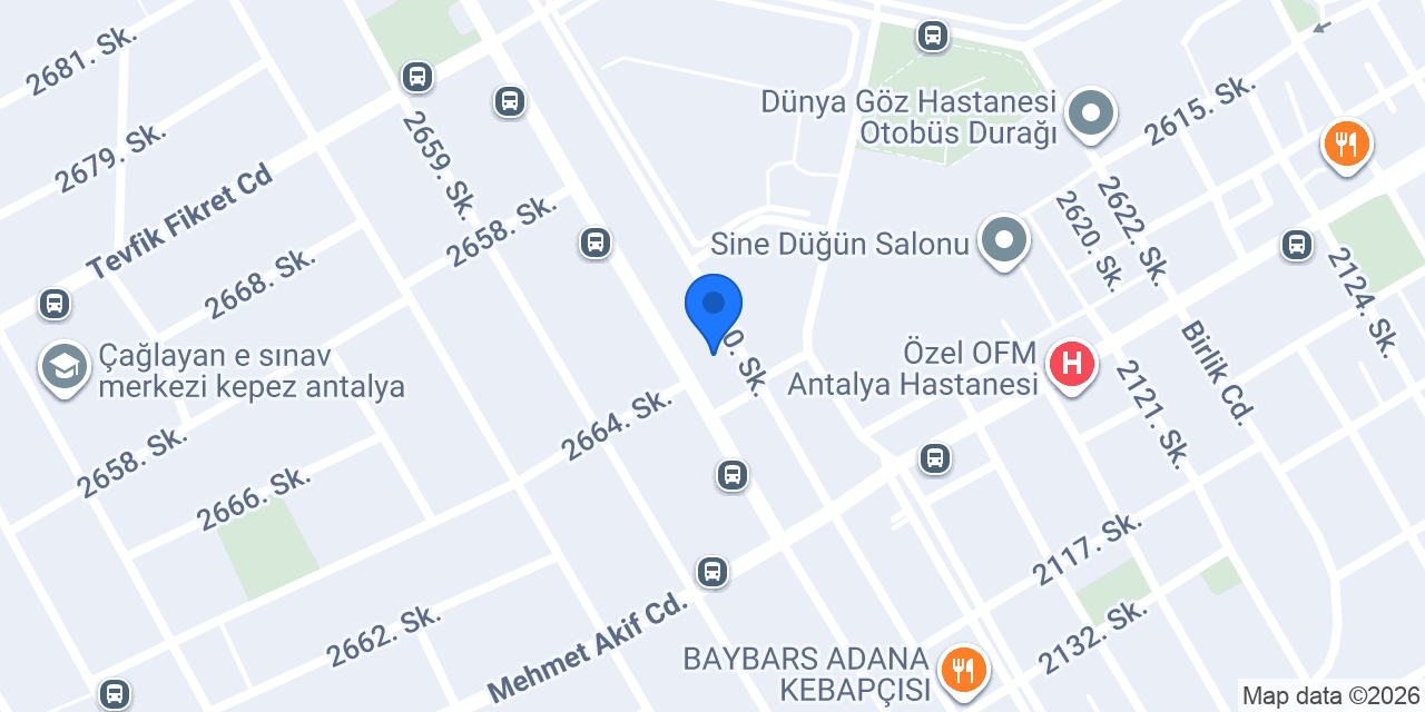 Güney Sürücü Kursu konumu