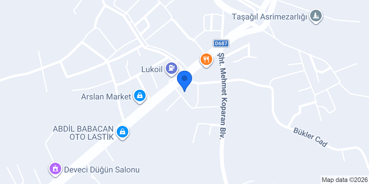KARADUMAN EMLAK konumu