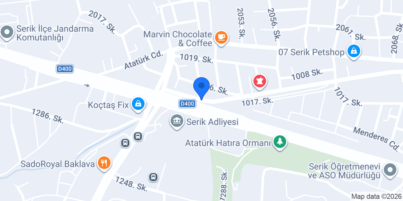 Topuz Mobilya konumu