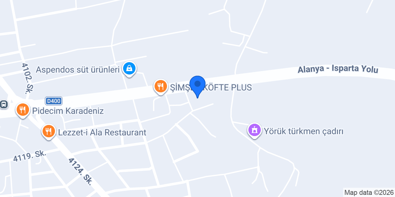 Samet Vinç konumu