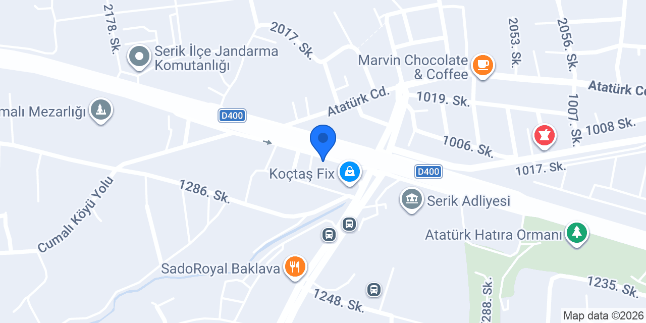 Limra Botanik Çiçekçilik konumu
