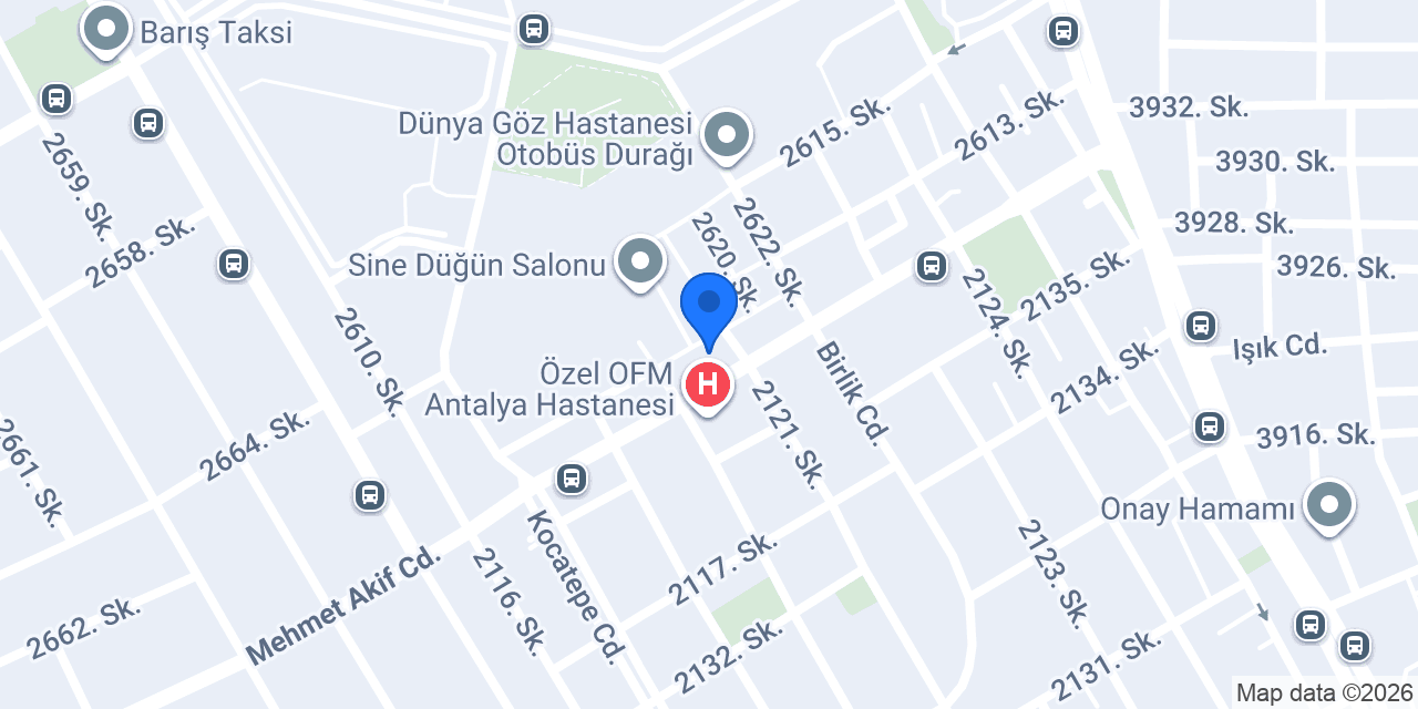 Tokgöz Optik konumu