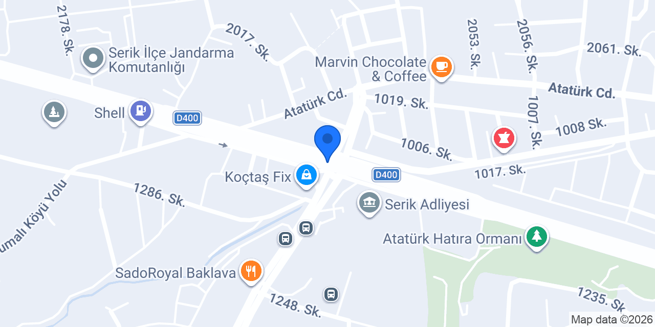 NOKTA TASARIM konumu