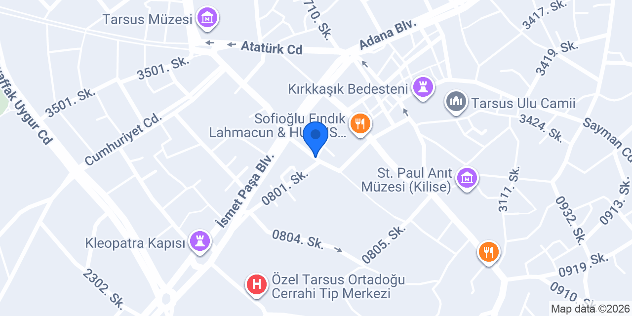 Kleopatra taksi konumu