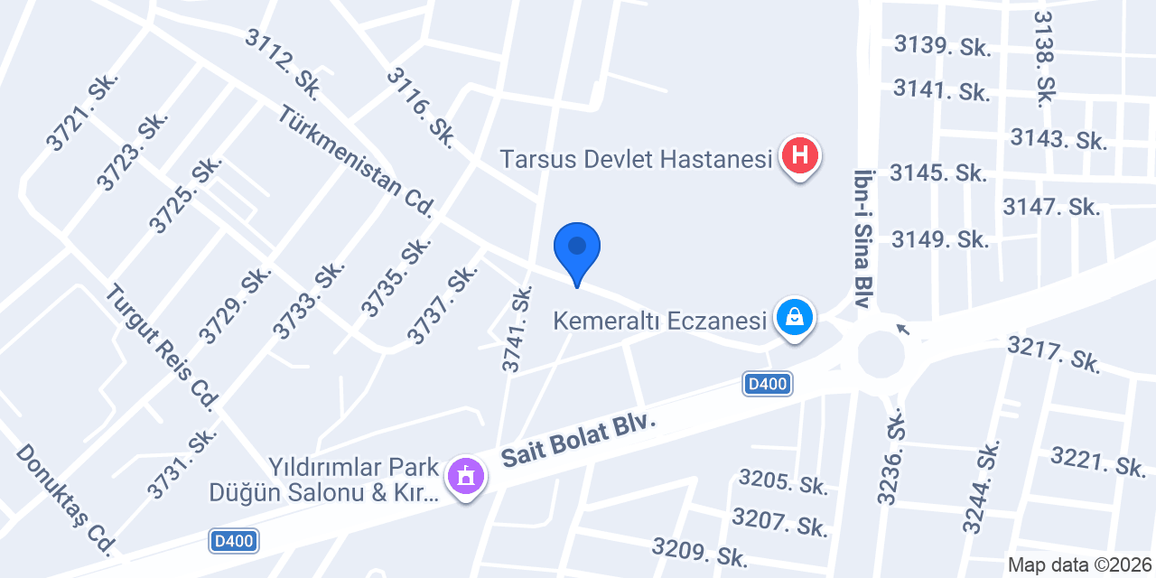 Özaltun Eczanesi konumu