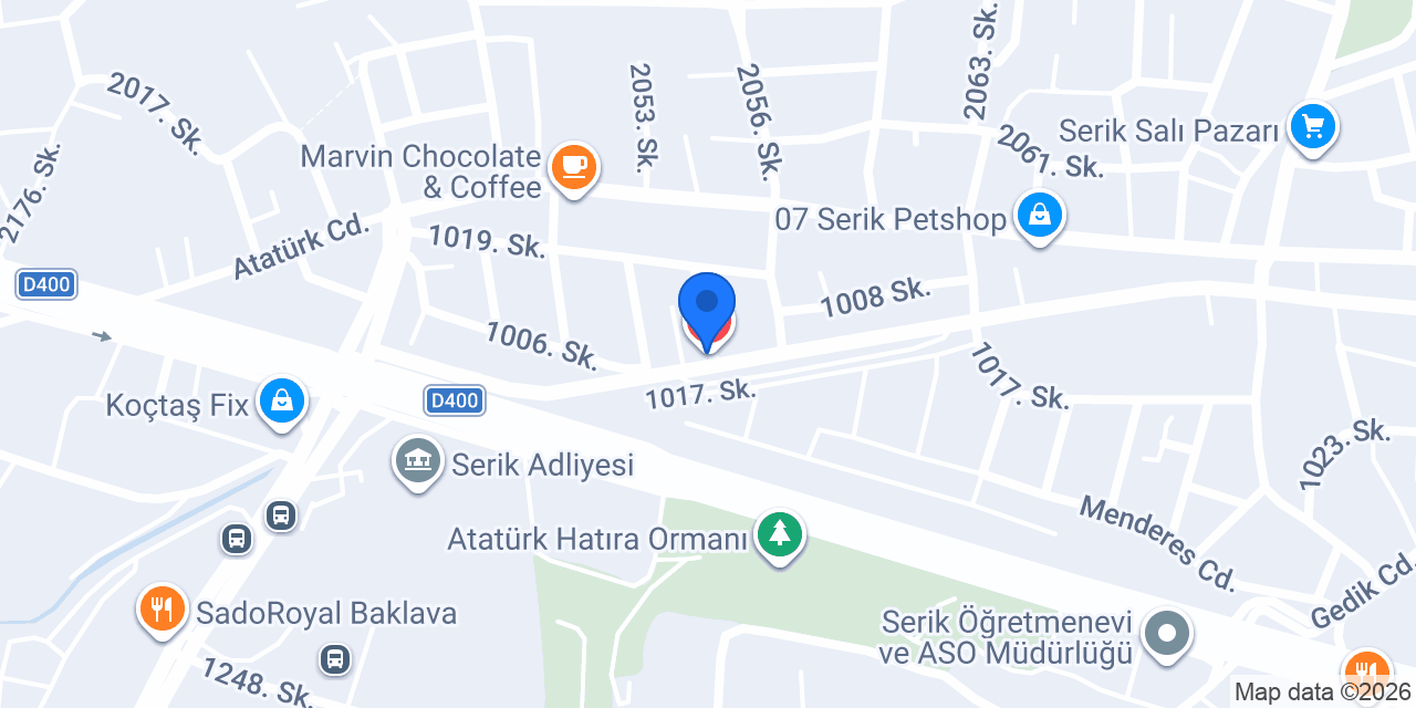 Yaşam Eczanesi /Ecz. Avni Cansu Öz konumu