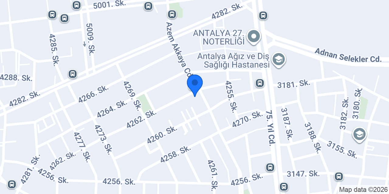 Antalya Elektrikçi konumu