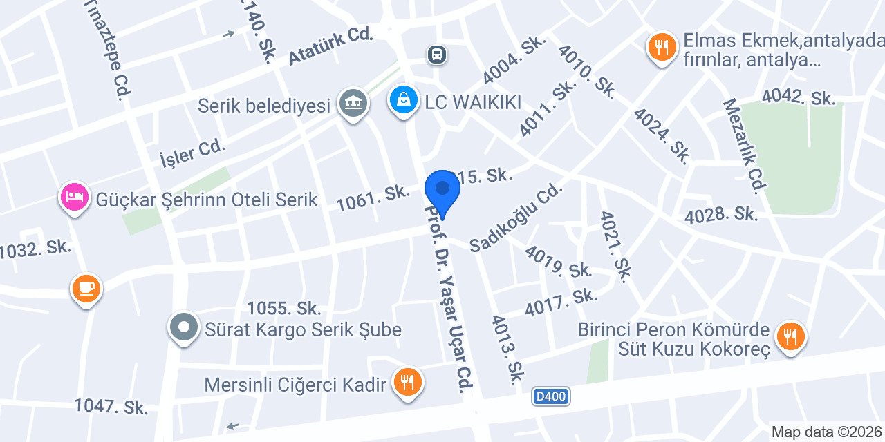 Macar Şarküteri konumu