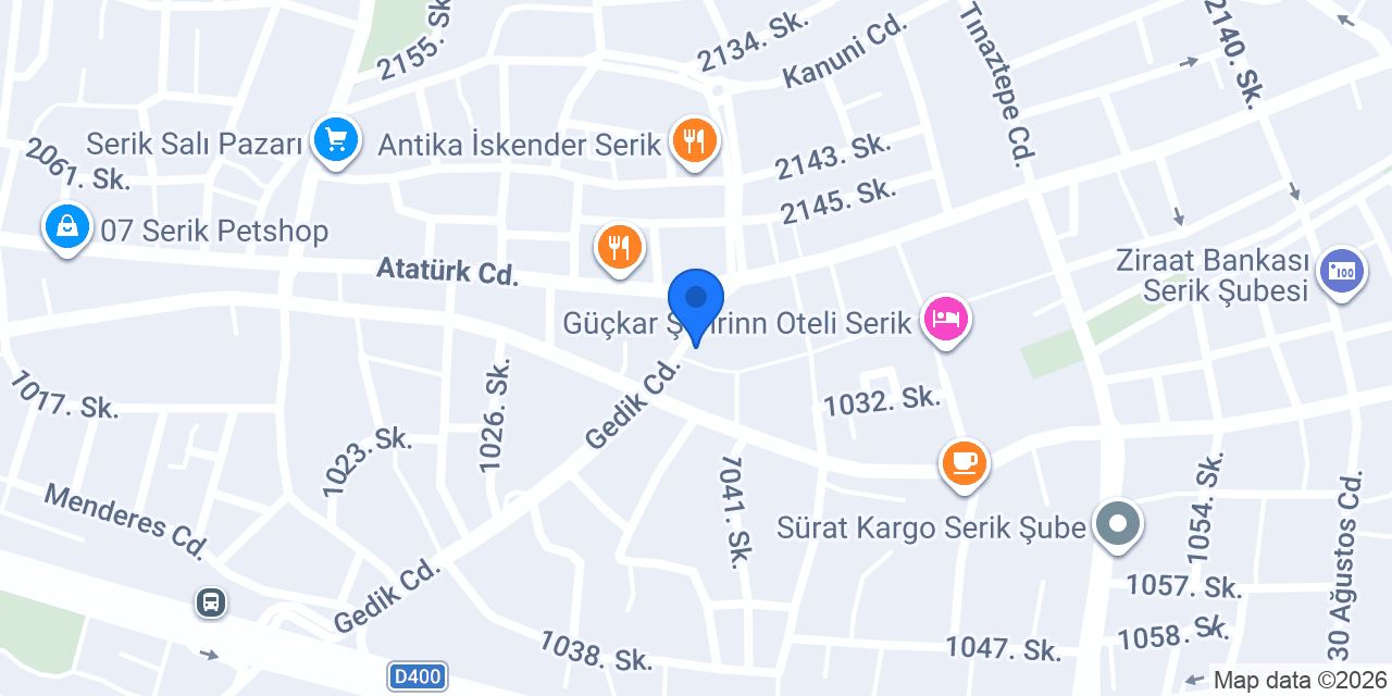 Mersin Tantuni konumu